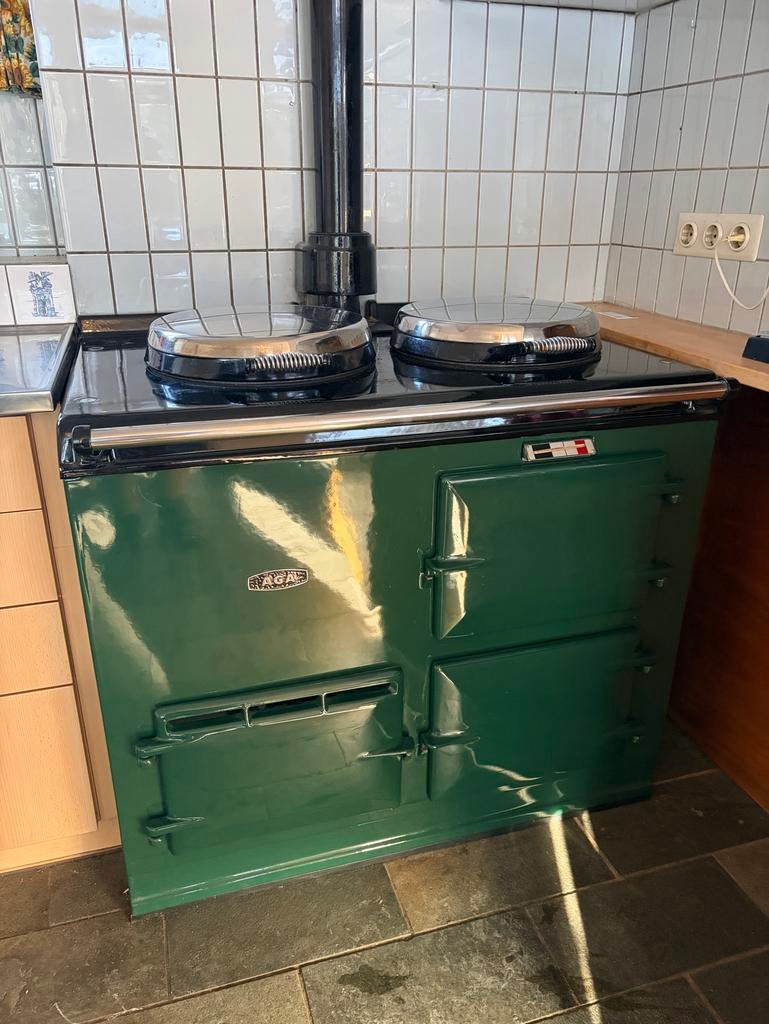 Prachtig Aga Fornuis - Traditioneel Koken, Ophalen, Gebruikt, Hete lucht, 60 cm of meer
