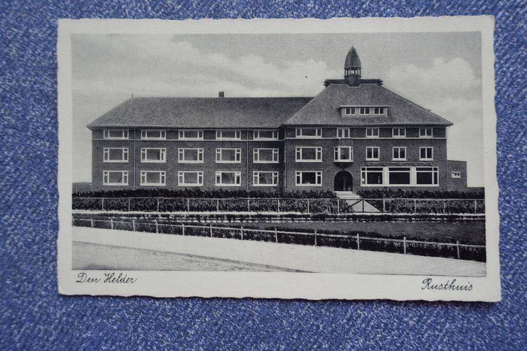 Den Helder. Rusthuis Parkzicht, Verzamelen, Ophalen of Verzenden, 1940 tot 1960, Ongelopen, Noord-Holland
