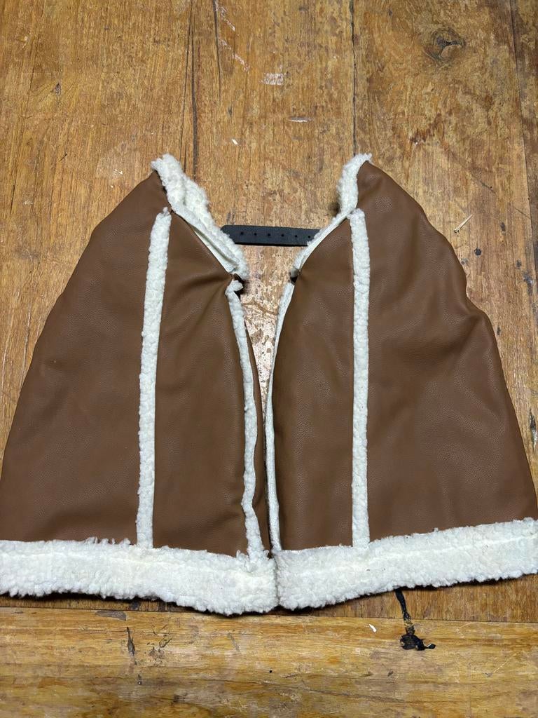Basil fiets handschoenen/moffen bruin met stuurbevestiging, Ophalen of Verzenden, Nieuw, Overige typen, Stuurbevestiging