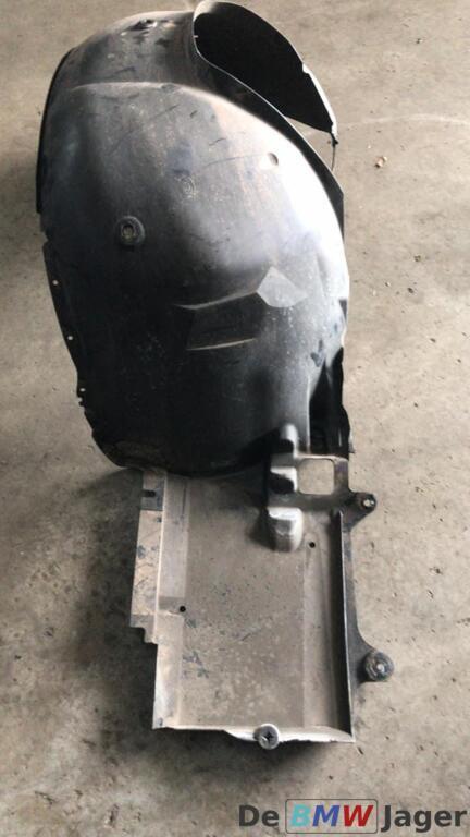 Binnenscherm linksvoor BMW 3 serie E46 51717036495, Gebruikt, Ophalen of Verzenden, BMW, BMW