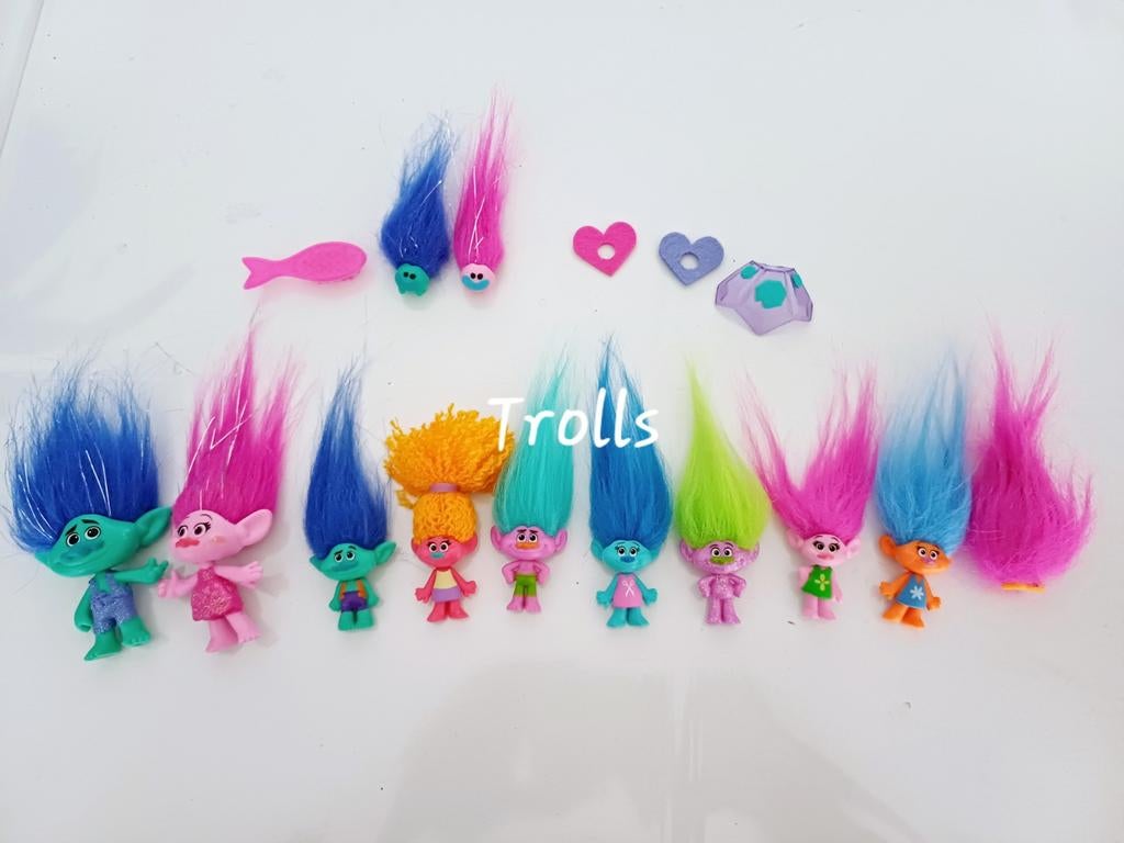 Trolls poppetjes, Ophalen, Nieuw, Staal