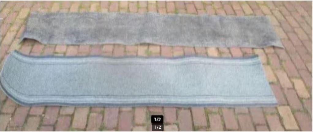2 Retro Tapijt Lopers - 200x50 en 240x50, Ophalen of Verzenden, Gebruikt, Rechthoekig, 200 cm of meer