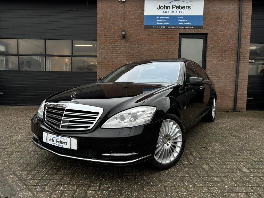 Mercedes-Benz S-klasse S600 Lang 2007, Auto's, Automaat, Achterwielaandrijving, 2220 kg, Zwart