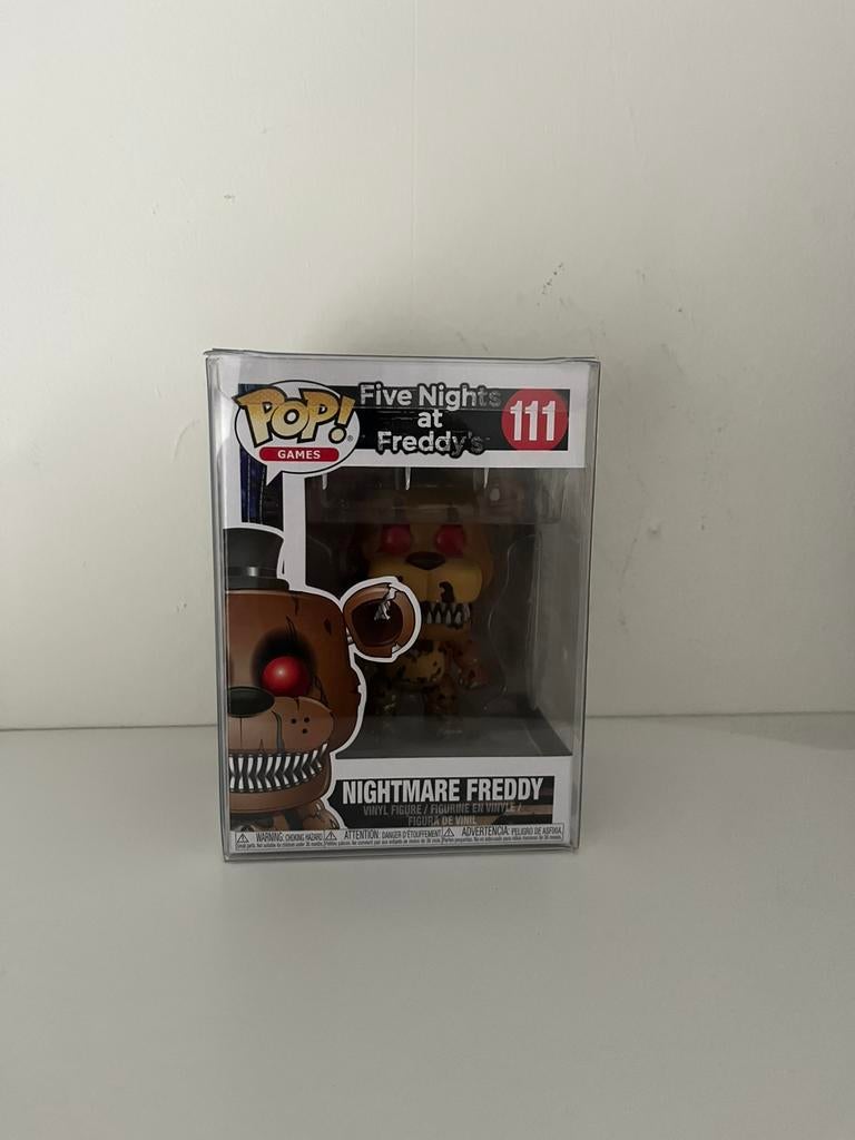 Funko pop Nightmare freddy, Ophalen of Verzenden, Zo goed als nieuw