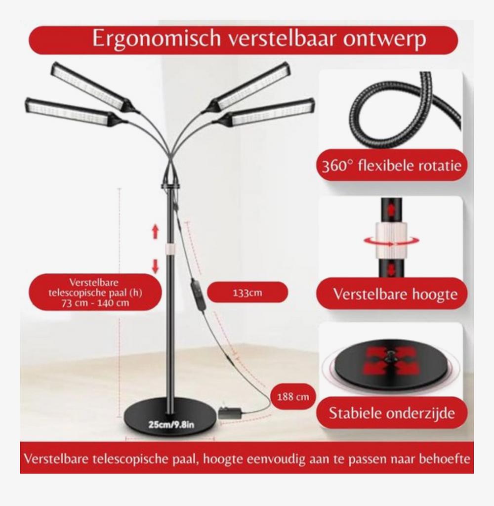 Roodlicht therapie lamp Nieuw in doos, Ophalen of Verzenden, Nieuw, Overige typen
