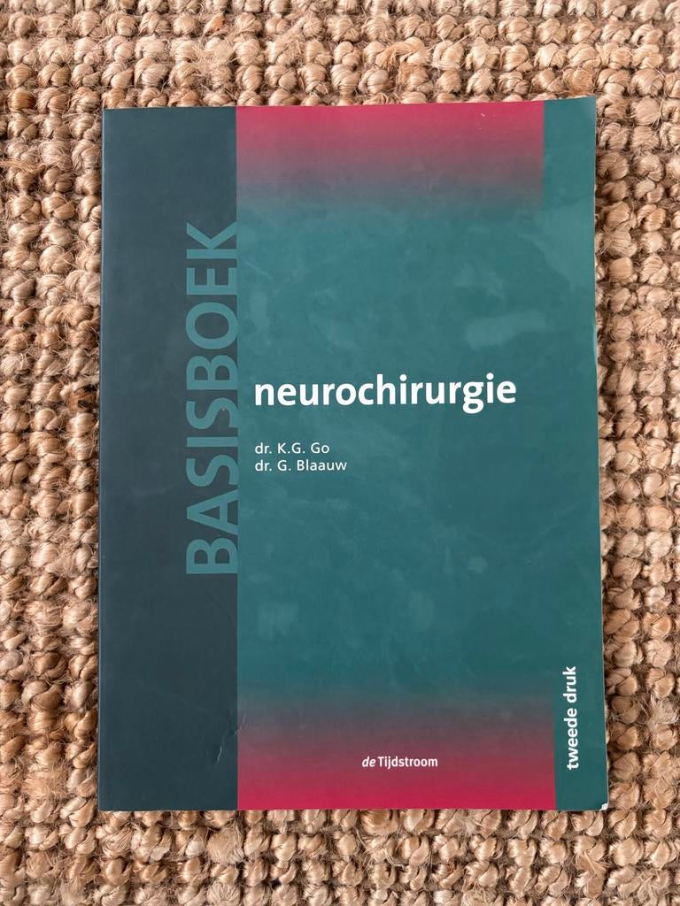 Basisboek Neurochirurgie - Go & Blaauw, Ophalen of Verzenden, Beta, Gelezen, HBO