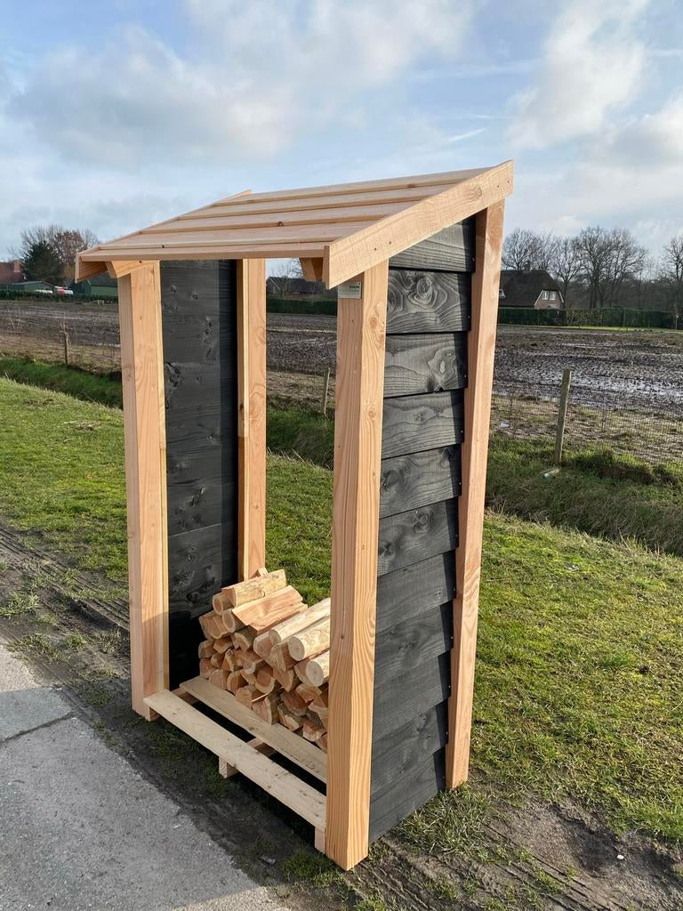 Opmaat gemaakte houthokken, berging, Houtopslag, houthok, Ophalen of Verzenden, Zo goed als nieuw, Hout