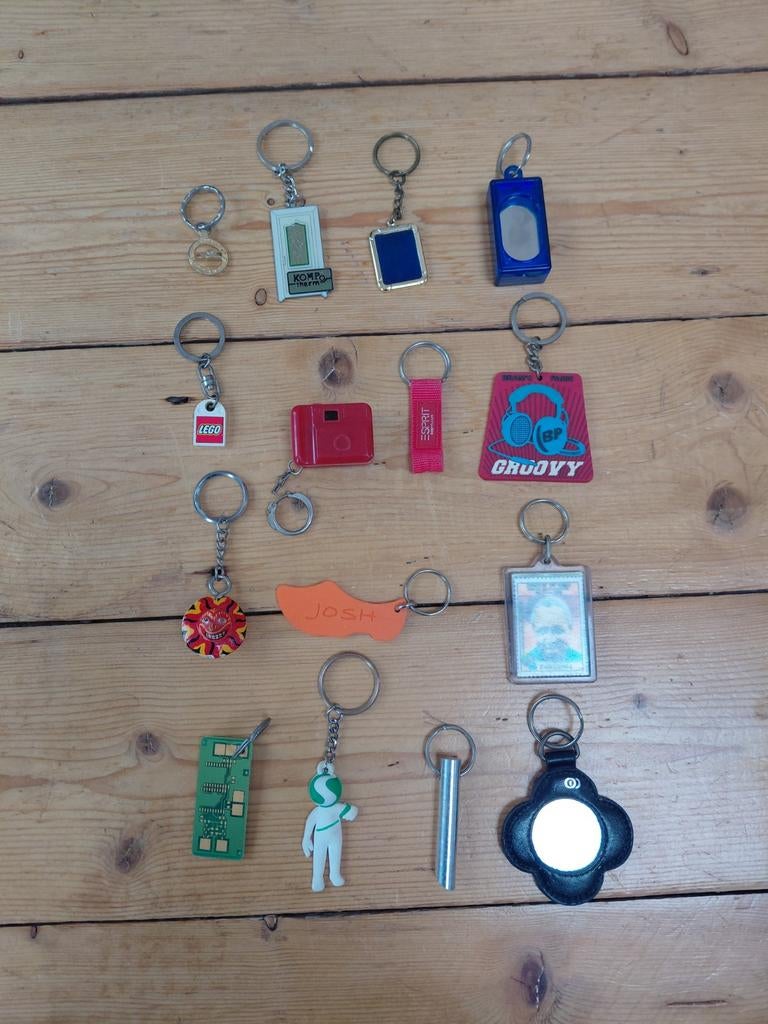 Sleutelhangers Verzameling - 14 stuks, Ophalen of Verzenden, Gebruikt, Overige typen