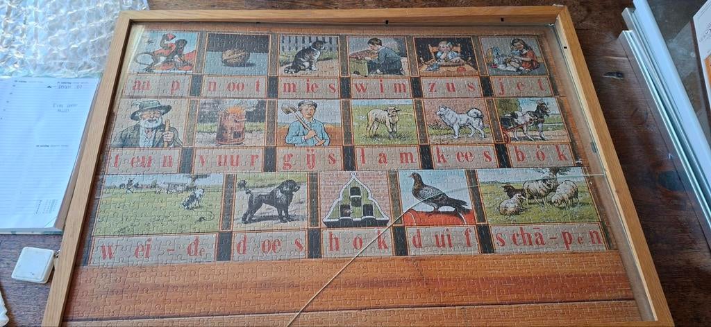 Puzzel van leesplankje, Ophalen of Verzenden, 500 t/m 1500 stukjes, Zo goed als nieuw, Legpuzzel