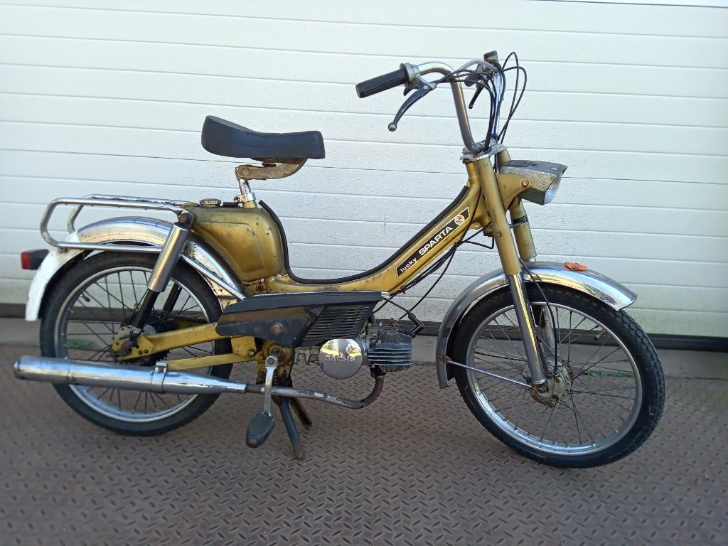 Sparta lucky, Fietsen en Brommers, Brommers | Oldtimers, Ophalen, Maximaal 45 km/u, 48 cc, Sparta