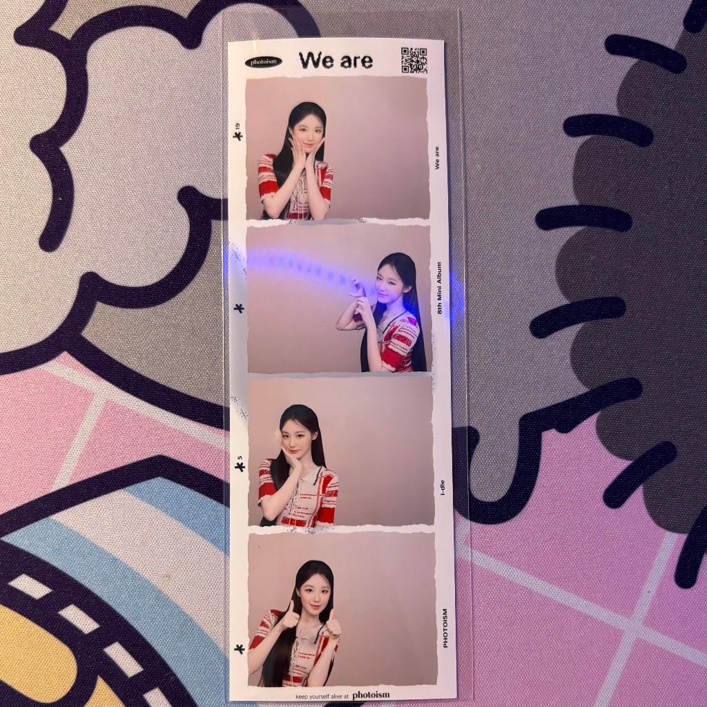 Shuhua (Idle) photosim 4cut, Ophalen of Verzenden, Nieuw, Foto of Kaart