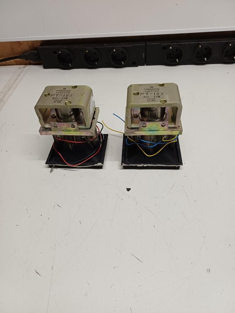 Pioneer PT-103 tweeter hoorn, Ophalen of Verzenden, Minder dan 60 watt, Front, Rear of Stereo speakers, Overige merken