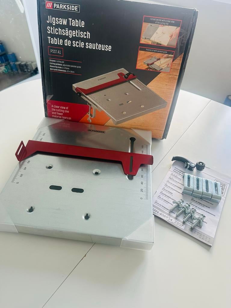 Parkside Zaagtafel - Nieuw in doos!, Doe-het-zelf en Verbouw, Gereedschap | Zaagmachines, Minder dan 30 mm, Overige typen, Nieuw