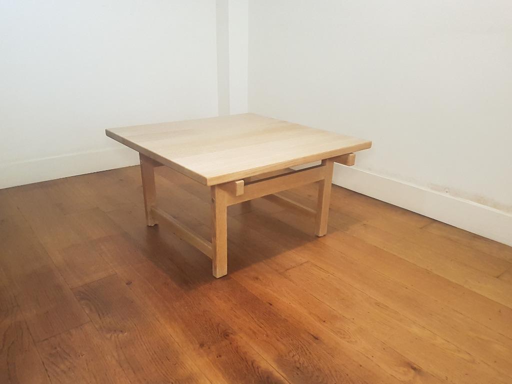 Deense salontafel van Hans J. Wegner voor PP Møbler, Ophalen, Gebruikt, 100 tot 150 cm, 50 tot 100 cm