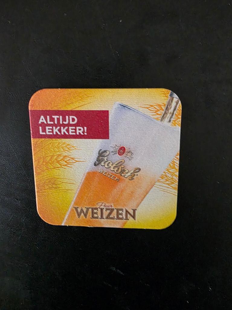 Viltje Altijd lekker, Ophalen of Verzenden, Zo goed als nieuw, Viltje(s), Grolsch