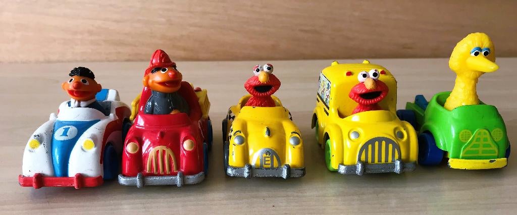 Vintage Figuur Muppets Sesamstraat 1982, Ophalen of Verzenden, Gebruikt