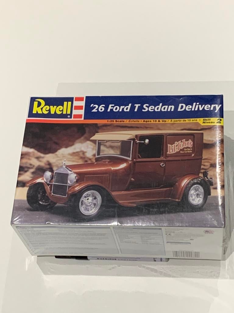 1/25 Revell 1926 Ford T Sedan Delivery nieuw!, Auto, Revell, Groter dan 1:32, Nieuw