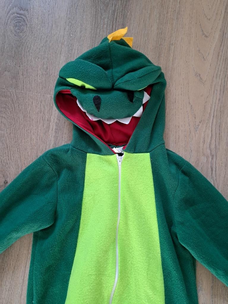 Carnaval draak 116, Kinderen en Baby's, Carnavalskleding en Verkleedspullen, Ophalen, 110 t/m 116, Jongen of Meisje