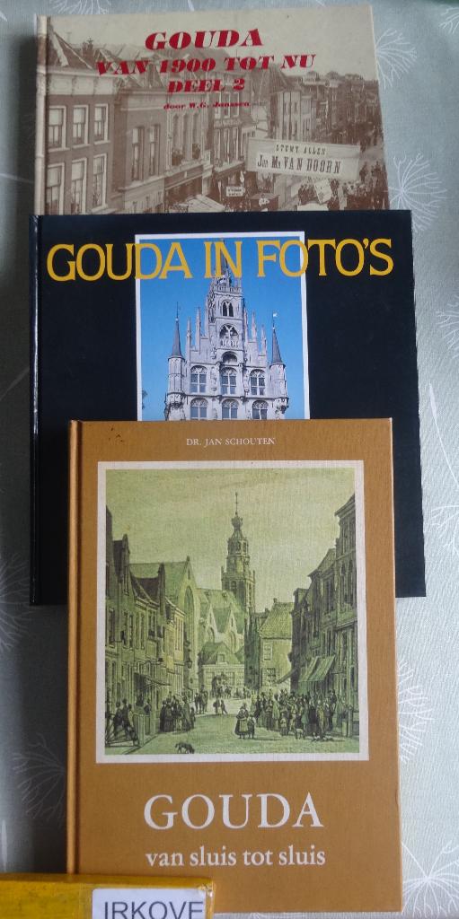 GOUDA DRIE BOEKEN! IN FOTO'S * * Heel Divers *, Verzenden, Zo goed als nieuw, Meerdere auteurs