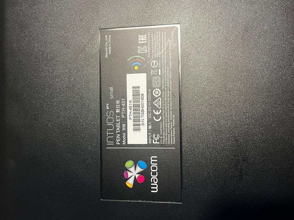 Wacom Intuos Pro S Tekentablet - Perfect voor Creatie!, Computers en Software, Tekentablets, Gebruikt, Multi-touch, Ophalen of Verzenden