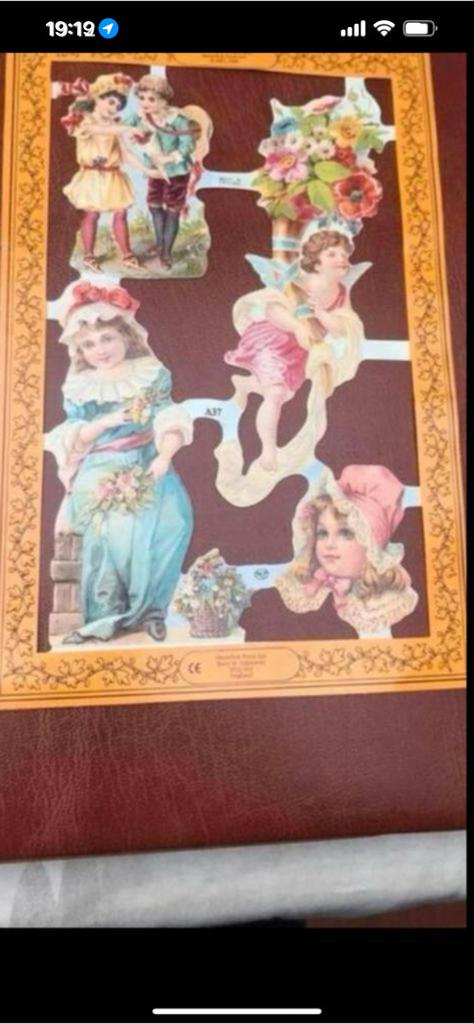 Oude Poesieplaatjes in goede staat, Ophalen of Verzenden, Zo goed als nieuw, Overige typen