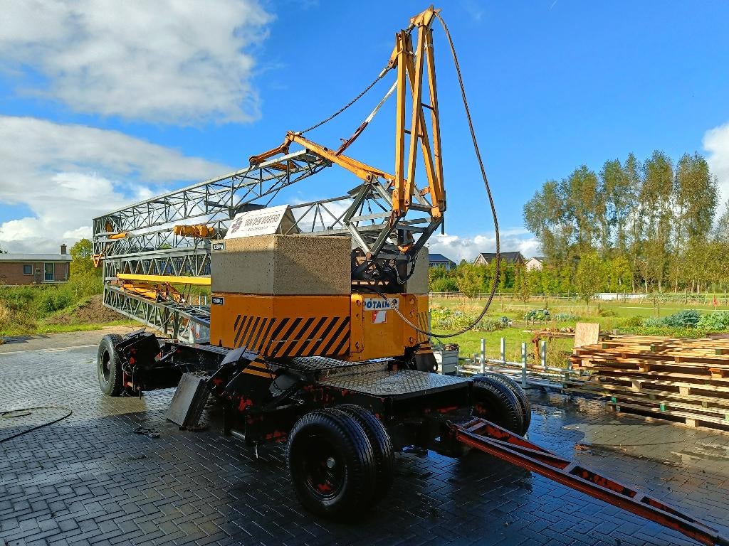 Bouwkraan Potain gmh519, Ophalen, Hijswerktuig