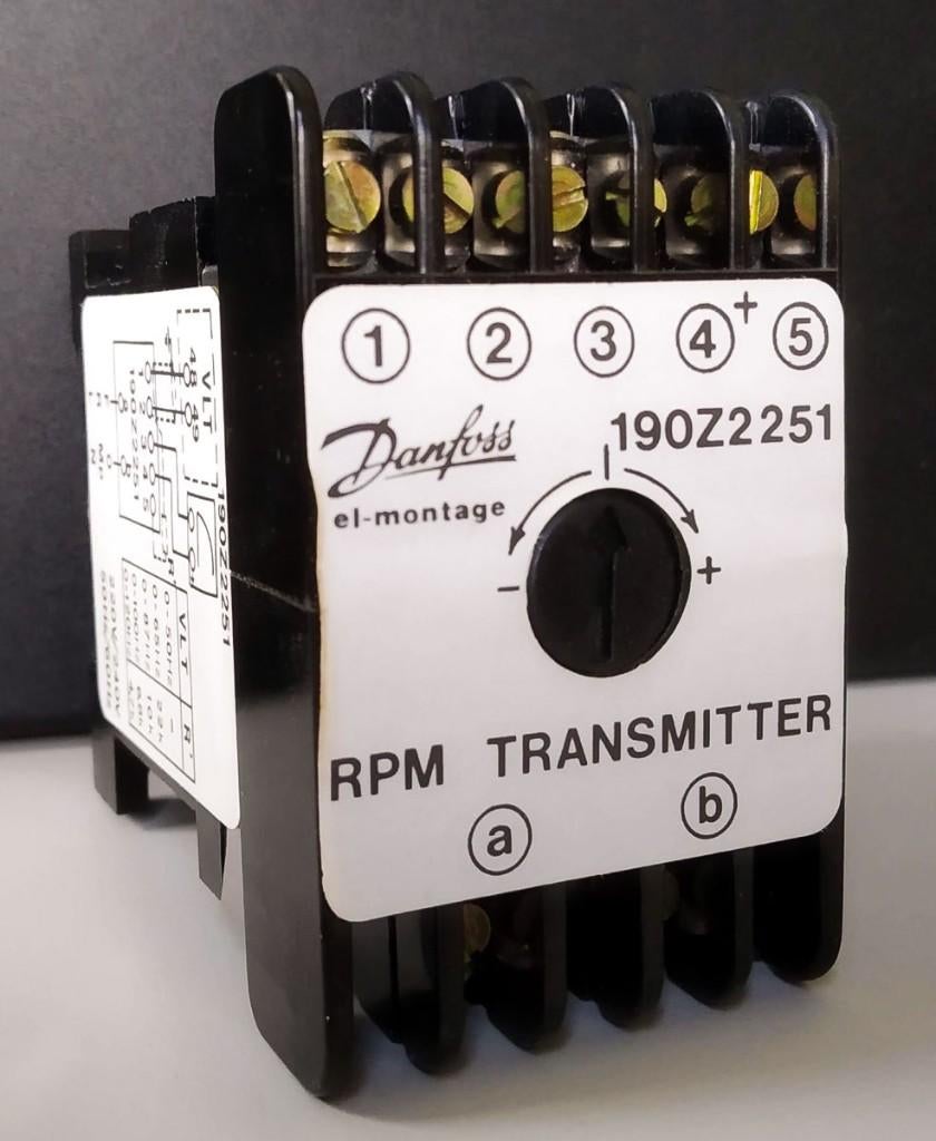 Danfoss 190Z2251 RPM Transmitter 220v 0-20 mA, Verzenden, Nieuw