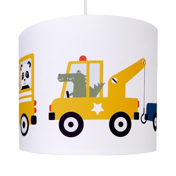 Hanglamp Kinderlamp Lamp Dieren Onderweg Wit ANNIdesign, Kinderen en Baby's, Kinderkamer | Inrichting en Decoratie, Nieuw, Lamp