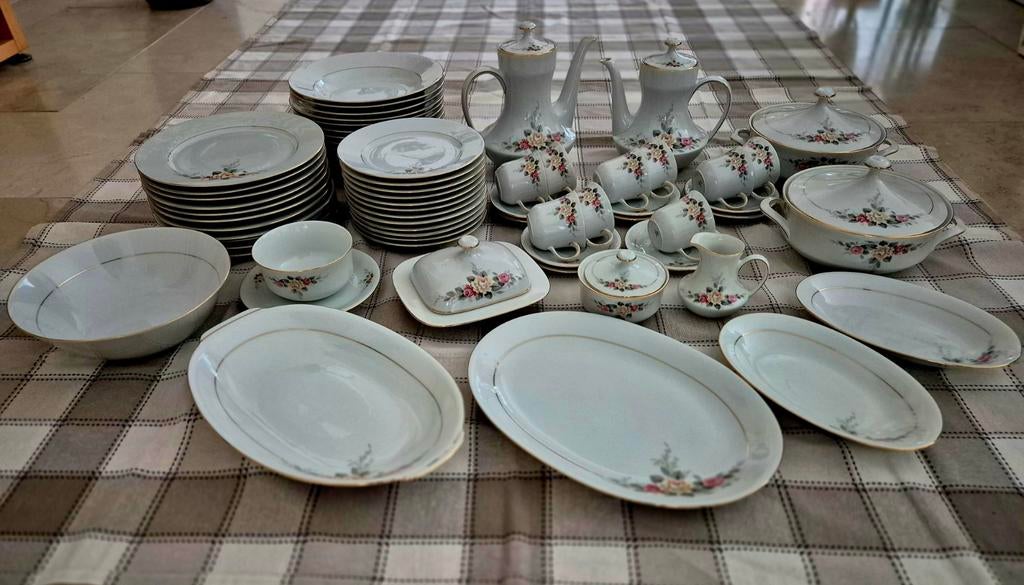 Servies Spenzo 'Capri' van PMR Jaeger & Co Bavaria, 60 delig, Ophalen, Zo goed als nieuw, Overige stijlen, Porselein
