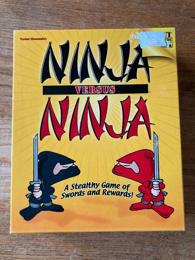 Ninja versus Ninja (voor 2 spelers, 8+jaar) bordspel zgan, Een of twee spelers, Ophalen of Verzenden, Zo goed als nieuw, Out of the Box