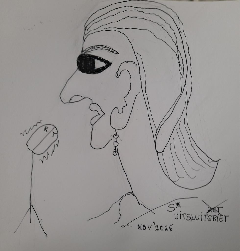 UITSLUITGRIET S*IRENE CARTOON 11/2025, Verzenden