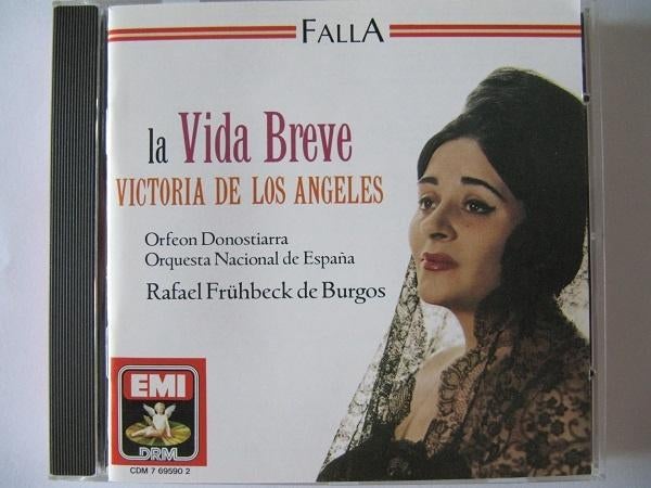 De Falla - La Vida Breve, De Los Angeles, Ridadeneyra, Cd's en Dvd's, Met libretto, Opera of Operette, Ophalen of Verzenden, Zo goed als nieuw