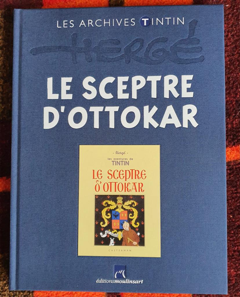 Kuifje Archieven Sceptre Nieuwstaat € 50, Ophalen of Verzenden, Kuifje, Zo goed als nieuw, Boek of Spel