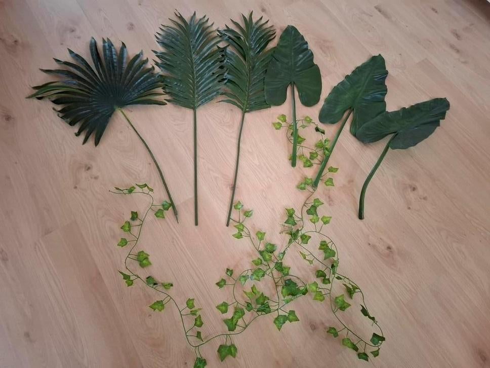 Kunstbladeren voor Jungle Thema Decoratie, Ophalen