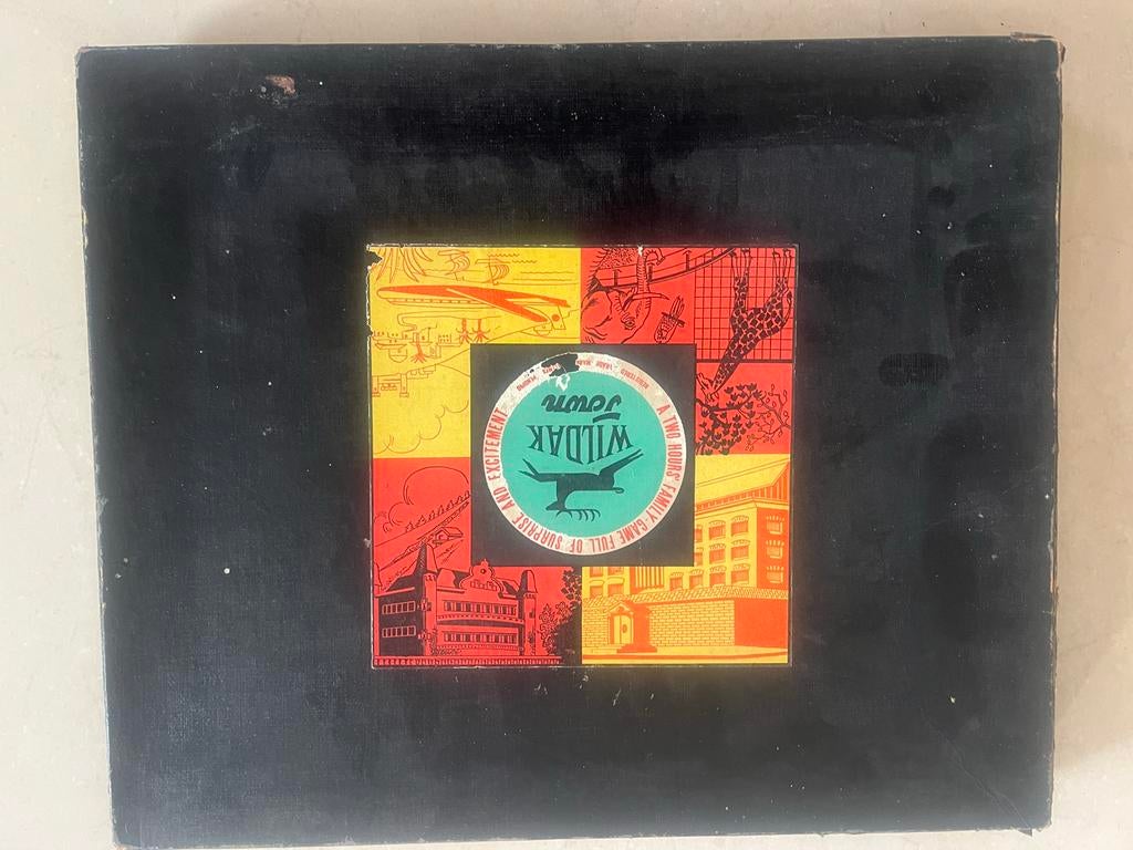 Zeldzaam bordspel 'Wildak' uit 1959 Alternatief voor Monopo, Hobby en Vrije tijd, Gezelschapsspellen | Bordspellen, Gebruikt, Vijf spelers of meer