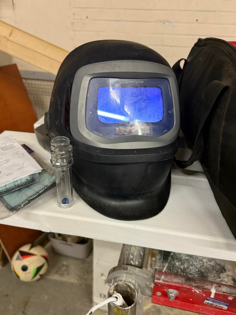 Speedglas verse lucht lashelm, Lasfilter, Ophalen of Verzenden, Zo goed als nieuw