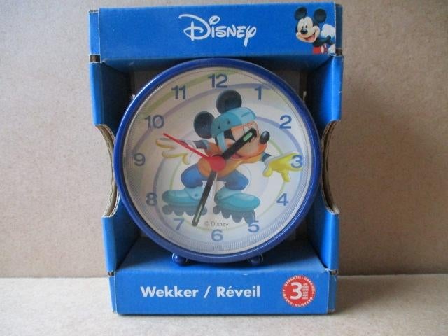adv9778 mickey wekker 1, Ophalen, Mickey Mouse, Gebruikt, Overige typen