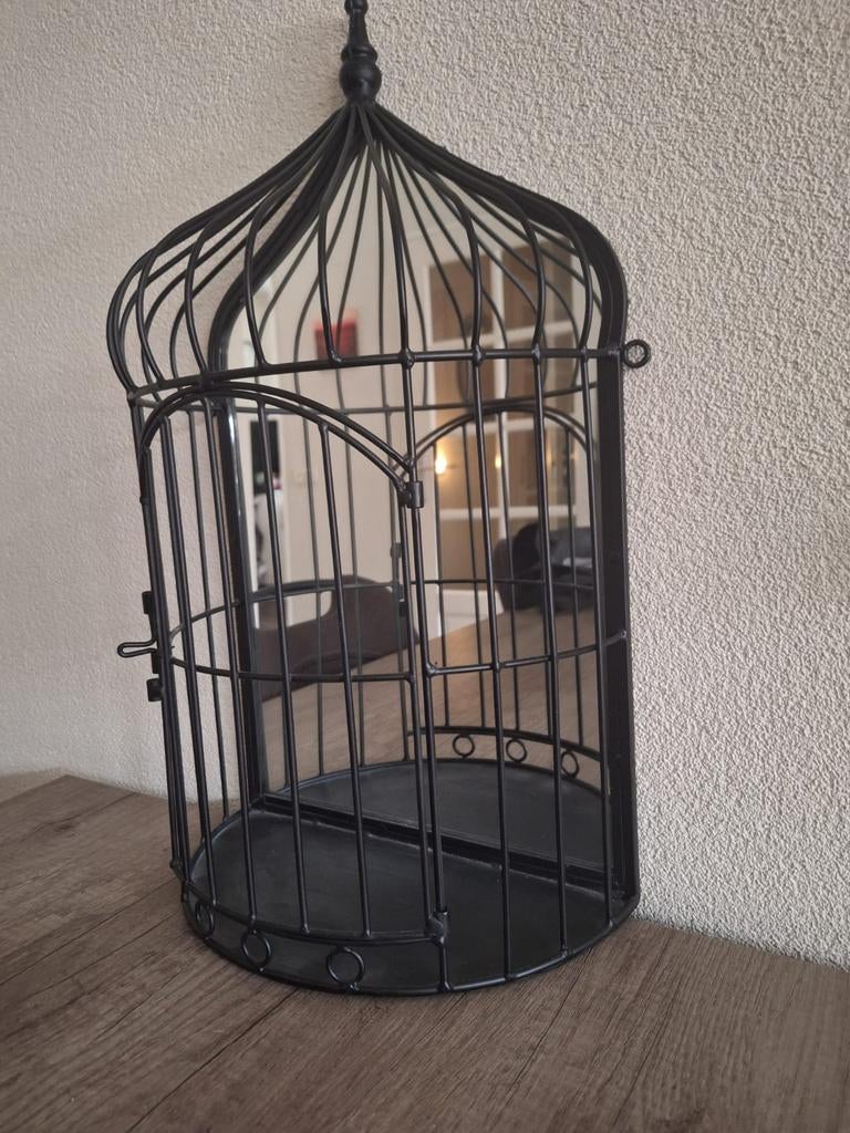 Wanddecoratie met spiegel achterwand, Ophalen