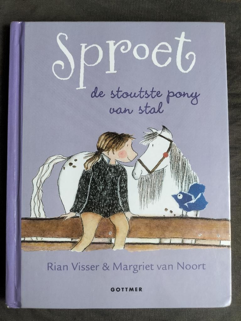 Sproet de stoutste pony van stal / 7+, Avi M4 - E4, Ophalen of Verzenden, Gelezen, Rian Visser, Fictie algemeen