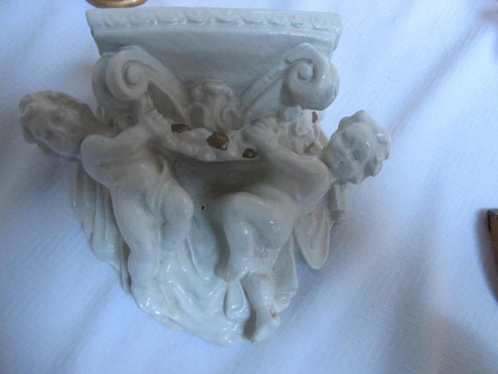 antiek vintage console engelen, Antiek en Kunst, Antiek | Religie, Ophalen of Verzenden