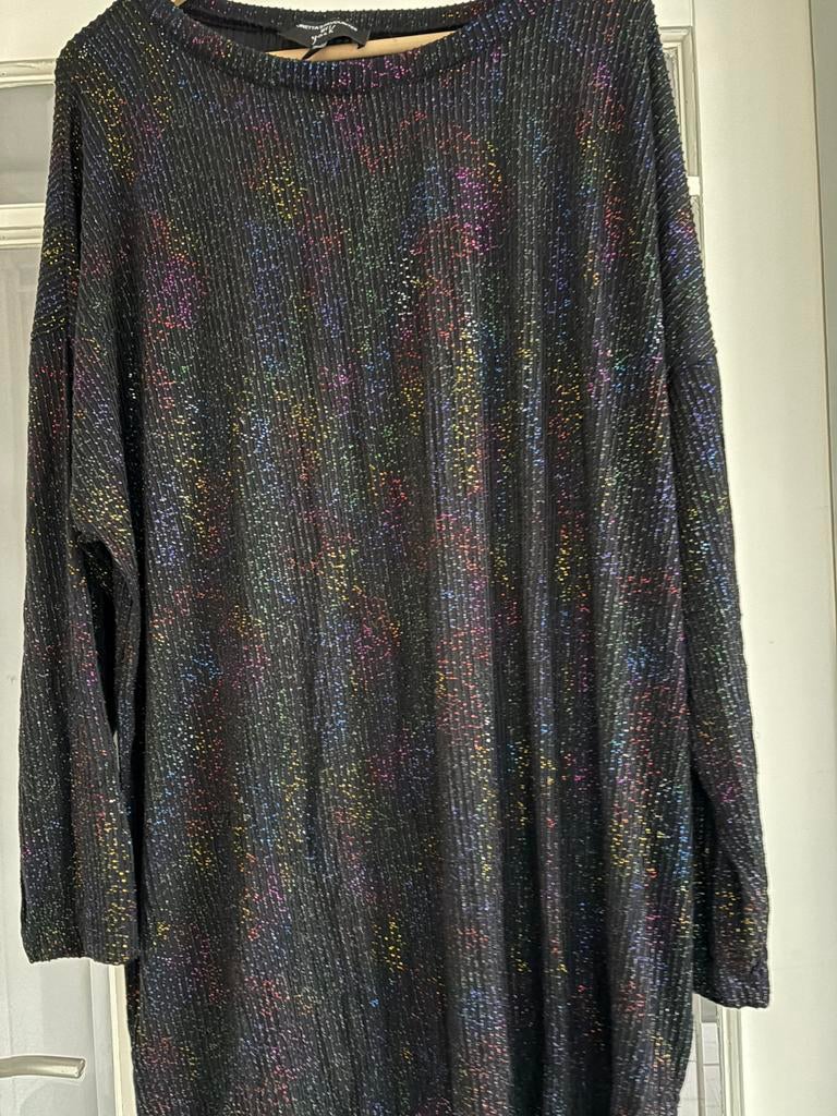 Loretta by Yoek., Kleding | Dames, Grote Maten, Ophalen of Verzenden, Zo goed als nieuw, Zwart, Shirt of Top