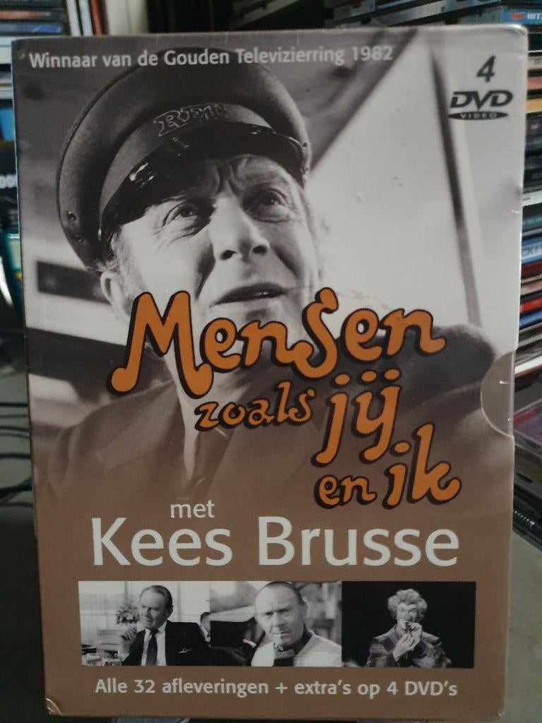 Mensen zoals jij en ik - met Kees Brusse (4 DVD Box), Alle leeftijden, Ophalen, Zo goed als nieuw, Komedie