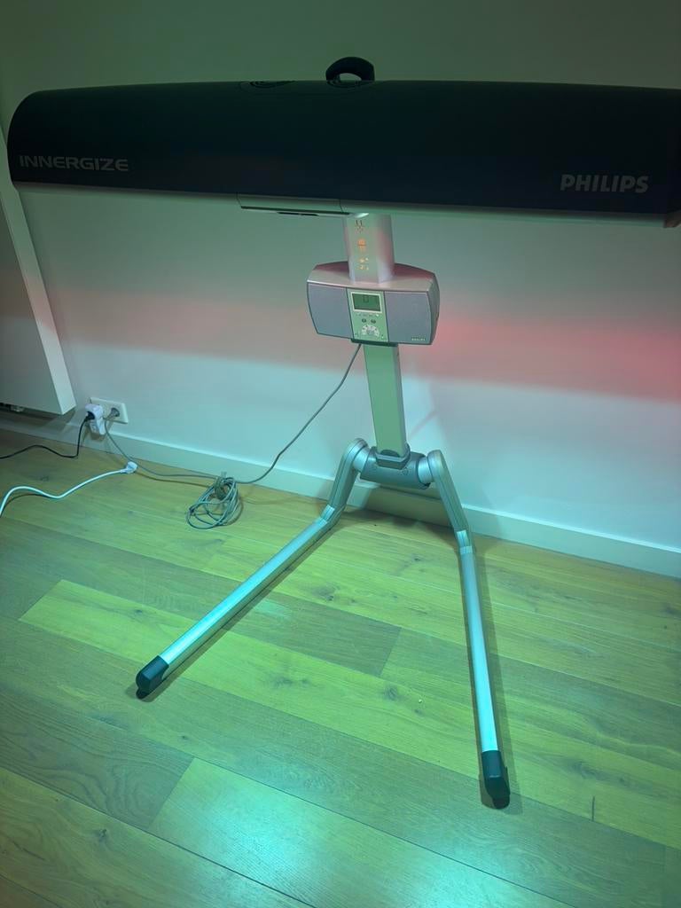 Philips Innergize zonnehemel HB935 + Infrarood, Ophalen of Verzenden, Zo goed als nieuw, Zonnebank enkelzijdig, Minder dan 10 lampen