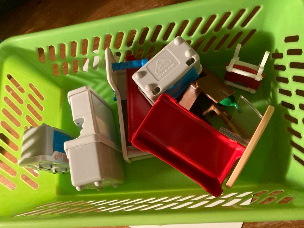 Set poppenkast meubels, Ophalen of Verzenden, Zo goed als nieuw, Overige typen