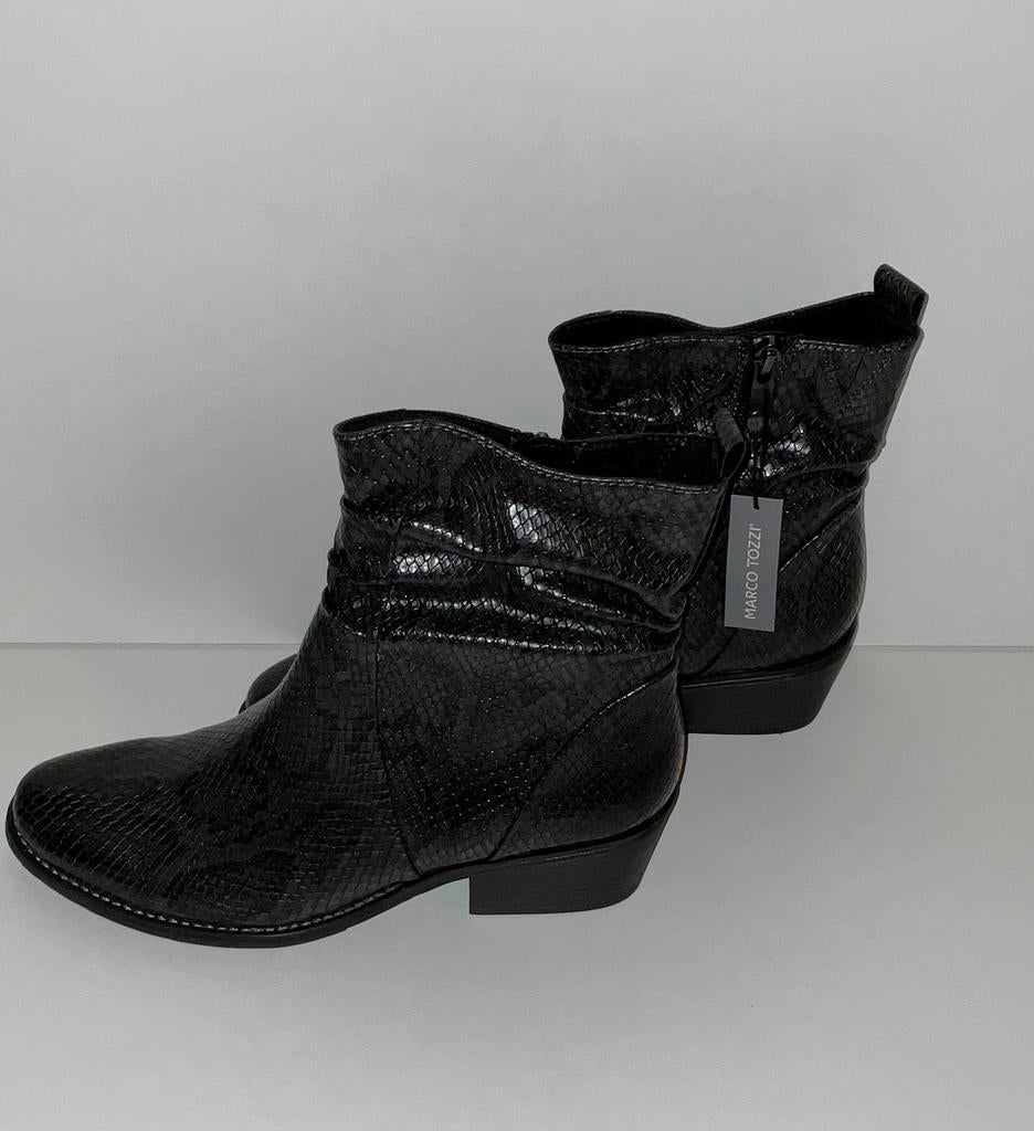 Nieuwe Marco Tozzi enkellaarzen in het zwart, Kleding | Dames, Schoenen, Ophalen, Zwart, Lage of Enkellaarzen, Nieuw