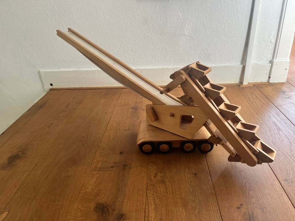 Unieke Vintage DDR Baggermolen – FWF / VERO – Made in GDR, Antiek en Kunst, Antiek | Speelgoed, Ophalen of Verzenden