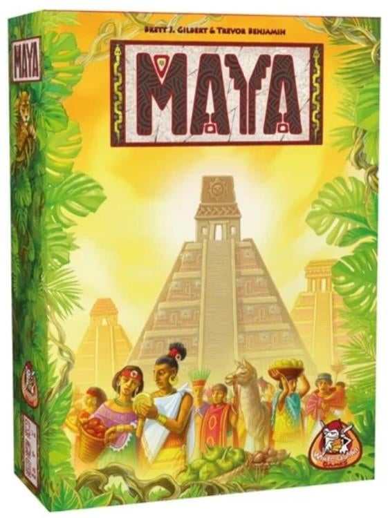Maya (gezelschapsspel), Drie of vier spelers, Ophalen of Verzenden, Zo goed als nieuw, White Goblin Games