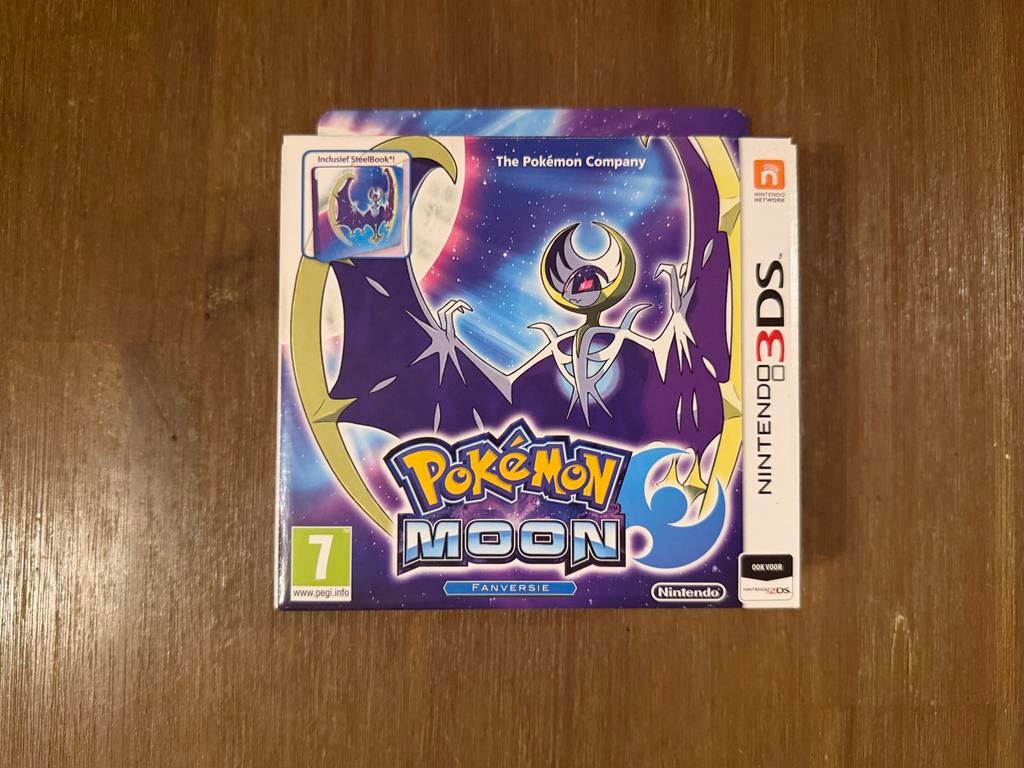 Pokémon Moon 3DS Fan Editie - Nieuw!, Online, 1 speler, Nieuw, Ophalen of Verzenden