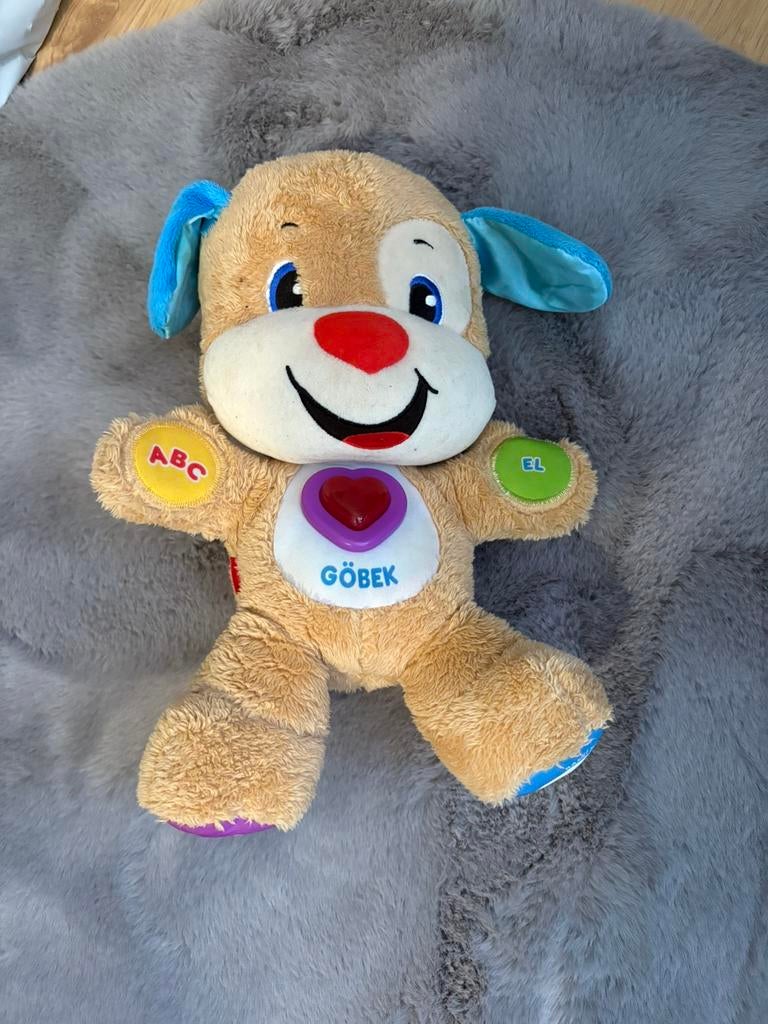 Fisher price speaking toy (Turkish), Kinderen en Baby's, Speelgoed | Knuffels en Pluche, Ophalen, Zo goed als nieuw, Overige typen