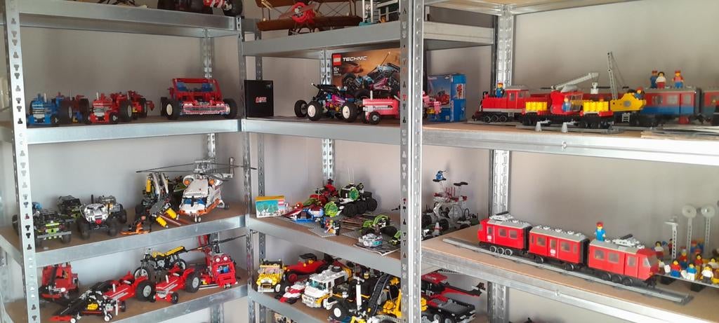 Lego trein technic verzameling partij collectie compleet, Ophalen of Verzenden, Zo goed als nieuw, Complete set, Lego